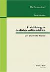 Preisbildung an deutschen Aktienmärkten: Eine empirische Analyse